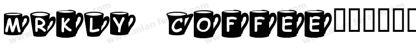 Mrkly coffee字体转换